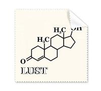 Deseo Amor Estructura Molecular Limpieza Paño Teléfono Pantalla Gafas Limpiador 5pcs