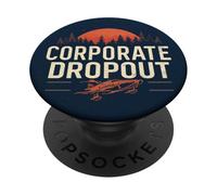 Deserción Corporativa Emprendedor Libertad Cambio de Carrera PopSockets PopGrip Adhesivo