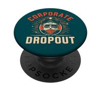 Deserción Corporativa Emprendedor Libertad Cambio de Carrera PopSockets PopGrip Adhesivo