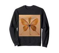Desert Bloom - Diseño abstracto de hojas de ginkgo Sudadera