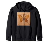 Desert Bloom - Diseño abstracto de hojas de ginkgo Sudadera con Capucha