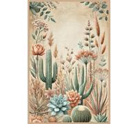 Desert Bloom Journal: Cactus & Succulent-Inspired Lined Notebook for Daily Writing