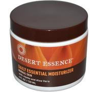 Desert Essence - Crema hidratante facial esencial diario, 4 fl oz crema