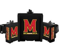 DESERT FOX GOLF Carrito de teléfono para fanáticos de Maryland Terrapins, soporte para teléfono y accesorios para carrito de golf, regalos de golf universitarios con licencia oficial