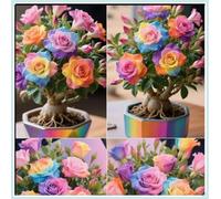 Desert Rose - Raíces - Emite una delicada fragancia a violetas - Una Hosta poco común - De fácil cuidado - Un acento ideal para el jardín - (No es un producto artificial)-2 Raíce-H