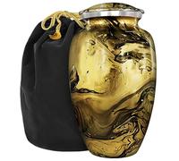 Desert Sands - Urnas de cremación para cenizas humanas, Adult Urn, Dorado, 1