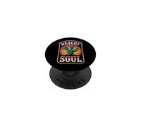 Desert Soul Retro Cactus Atardecer Suroeste Desierto PopSockets PopGrip Adhesivo