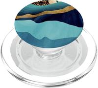 Desert Starry Night Moon Cactus PopSockets PopGrip para MagSafe