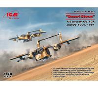 Desert Storm US Avión OV-10A Y OV-10D 1991 1:48 Plástico Modelo Kit Icm