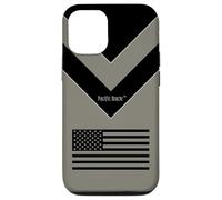 Desert Tan Bandera Americana Táctica Militar Diseño Patriótico Carcasa para iPhone 12/12 Pro