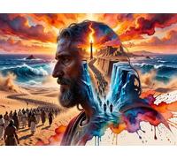 Desert Torch 200 Piece Jigsaw Puzzles for Adults, Colourful, Challenging & Brainteasing Adult Puzzles 200 Pieces Thinker, Fun jigsaws for The Whole Family 14x10 Inch