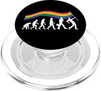 Desfile de la Evolución Bandera LGBTQ Mes del Orgullo Gay PopSockets PopGrip para MagSafe