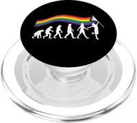 Desfile de la Evolución Bandera LGBTQ Progreso Gay Mes del O PopSockets PopGrip para MagSafe
