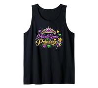 Desfile de Mardi Gras Princess Girls Queen Mardi Gras Camiseta sin Mangas
