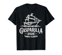 Desfile del Festival Pirata de Tampa Florida 2026 Gasparilla Camiseta