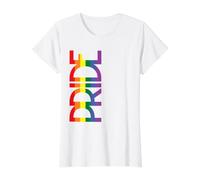Desfile del Orgullo Gay Derechos LGBTQ Camiseta gráfica económica, Mujer, Blanco, XS