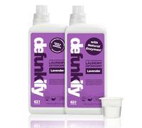Desfunkify Detergente líquido para lavandería, lavanda, aplasta el olor, opción más segura de la EPA - 87% BioBased - 124 cargas (2 unidades de 62 botellas de carga) (lavanda)