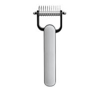 Deshedding Dog Brush for Shedding - 2 Sided Cat Dematting Comb & Grooming Tool | Ideal Brush for Goldendoodle, Poodle, Horse, Long Hair Pets | Dog Hair Remover for Home Pet Grooming