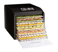 Deshidratador alimentario de alta capacidad, 500 W, color negro