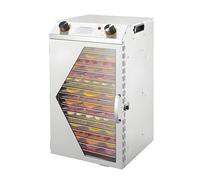 Deshidratador de Alimentos 18 Bandejas de Acero Inoxidable Deshidratadoras de Carne Setas y Fruta Secador de Alimentos Eléctrico 800 W para Cecina Frutas Verduras,18thfloor