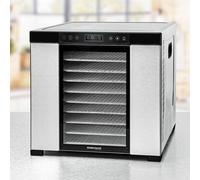 Deshidratador de alimentos Rommelsbacher DA 1050 1000 W 10 bandejas acero inoxidable