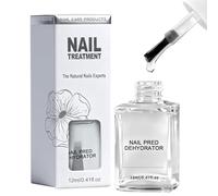 Deshidratador Y Prebase De Uñas - 12 Ml | Base De Esmalte De Uñas En Gel | Juego De Deshidratador Naił Prep Para Salón, Hogar, Kits, Cursos De Belleza, Entusiastas, Profesionales, Mujeres, Niñas, Suer