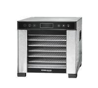 Deshidratadora Rommelsbacher DA 650 600W 7 bandejas acero inoxidable negro