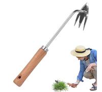 Deshierbador Manual | Quitamalas Manual 3 Dientes | Arrancador De Malas Hierbas | Para Huerto Invernadero Plantas En Macetas Arriate De Flores Granja Patio Trasero Césped Jardín Al Aire Libre