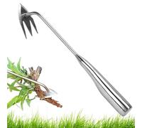 Deshierbador Manual,Quitamalas Manual 3 Dientes - Desherbador De Jardín | Para Parterres, Granja, Patio Trasero, Césped, Patio, Exterior, Macetas, Plantas, Invernadero,