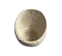 Deshojador De Hierbas - Cuenco De Cerámica Artesanal | Herramienta Con 4 Agujeros Para Retirar Hojas De Col Rizada, Acelga O Romero | Accesorio De Cocina Para Cocineros Y Amas De Casa