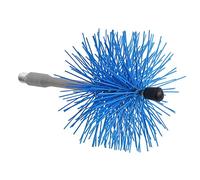 WOLFPACK LINEA PROFESIONAL - Deshollinador Cepillo Nylon Eje Flexible 120 mm.