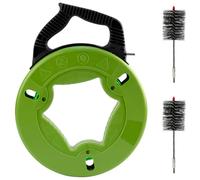 Deshollinador de Chimeneas,Cepillo De Chimenea Kit,Deshollinador de Chimenea de Calderas de Calefacción,para Chimenea,Conducto,Tubo, Secadora,200mm