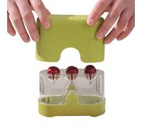 Deshuesador de Cerezas - Prensador Manual para Aceitunas | Deshuesador de Cerezas de Tipo Prensa | Para Chefs, Restaurantes, Repostería, Preparación De Comidas Familiares Y Uso Doméstico