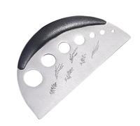 Deshuesador de rosas, herramienta de flores de rayas de 7 agujeros | Cortador de acero inoxidable 2 en 1 para cocineros, mujeres, hombres, cena, cocina, tomillo, albahaca, casa