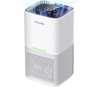 Deshumidificador 1800ML, Deshumidificadores de Humedad Eléctrico, Deshumidificador con Pantalla LED y Luces de 7 Colores, Apagado Automático, Temporizador de 24H, 850 ml/día, para Baños y Dormitorio