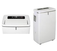 Deshumidificador 20 litros, programador digital, control de humedad, ideal para prevenir moho y mejorar calidad del aire.