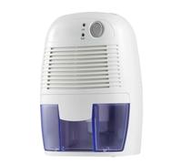 Deshumidificador 23W 250ml/día, ideal para reducir humedad en espacios cerrados y prevenir moho.