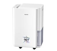 Deshumidificador 25L/d, AEOCKY Tamaño de la habitación aprox. 200 m³ (50 m²), deshumidificador inteligente con compresor y manguera de drenaje, ideal para secar la ropa, dormitorio, baño y sótano