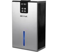 Deshumidificador, 2800 ml, deshumidificador eléctrico para el hogar con apagado automático, luz LED de 7 colores, ideal para caravanas, baños, dormitorios, sótanos