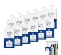 Deshumidificador Colgante, Absorbe Humedad, Atrapa Humedad armarios, Previene Humedad y Malos olores, Apto para Armarios, Cocina, Coche, Trasteros, Baños, Cajones, Caravanas, Barcos, Capacidad 600 ml