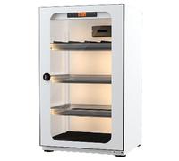 Deshumidificador Digital con cámara y gabinete seco, Caja Seca electrónica con luz LED de 3000 K y Cerradura de combinación, Caja electrónica a Prueba de Humedad for Lentes de cámara(White,90L)