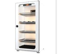 Deshumidificador Digital con cámara y gabinete seco, Caja Seca electrónica con luz LED de 3000 K y Cerradura de combinación, Caja electrónica a Prueba de Humedad for Lentes de cámara(White,108L)