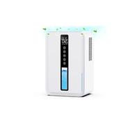 Deshumidificador Eléctrico 2500ML - Deshumidificador Bajo Consumo 3 Velocidades + 2 Modes, Deshumidificadores con Temporizador 48H - Descongelación Automática e 7 Colores RGB para Dormitorio y Baño