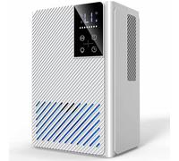 Deshumidificador Eléctrico 2500ML, Deshumificadores de Humedad, Apagado Automático, Portátil, Deshielo Automático, Modo de Sueño Ultra Silencioso, Deshumidificador para Baño, Dormitorio