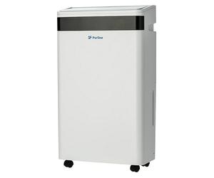 Deshumidificador eléctrico Dryos 20 (440 W, Potencia de deshumidificación: 20 l/día, L x An x Al: 35 x 20 x 60 cm, Blanco)