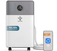 Grunkel - DH-10DT deshumidificador 2 L 42 dB Gris, Blanco