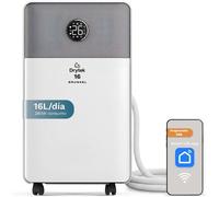 Deshumidificador Grunkel DH-16DTD WiFi Silencioso 16L Depósito 2L