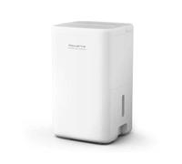 Rowenta Extreme Dry Compact, Deshumidificador 14L/día para Habitaciones hasta 38m², Secado Ropa 30% Más Rápido, Silencioso, 3 Modos con Temporizador, Indicador Humedad, Compacto, Blanco, DH5250