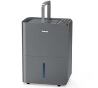 Deshumidificador Max 25L/d, AEOCKY Tamaño de la habitación aprox. 200 m³ (50 m²), deshumidificador inteligente con compresor y manguera de drenaje, ideal para secar la ropa, dormitorio, baño y sótano