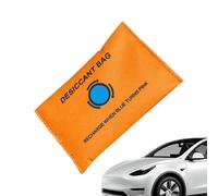 Deshumidificador para coche, cuentas de silicona desecantes a prueba de fugas, absorbentes de humedad reutilizables para automóviles, para parabrisas, interiores, armarios, sótanos, garajes